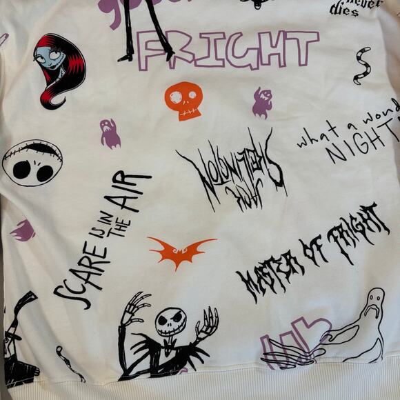 Disney Nightmare before Christmas Womens sweatshirt. Size XS. Fright night - Picture 2 of 6